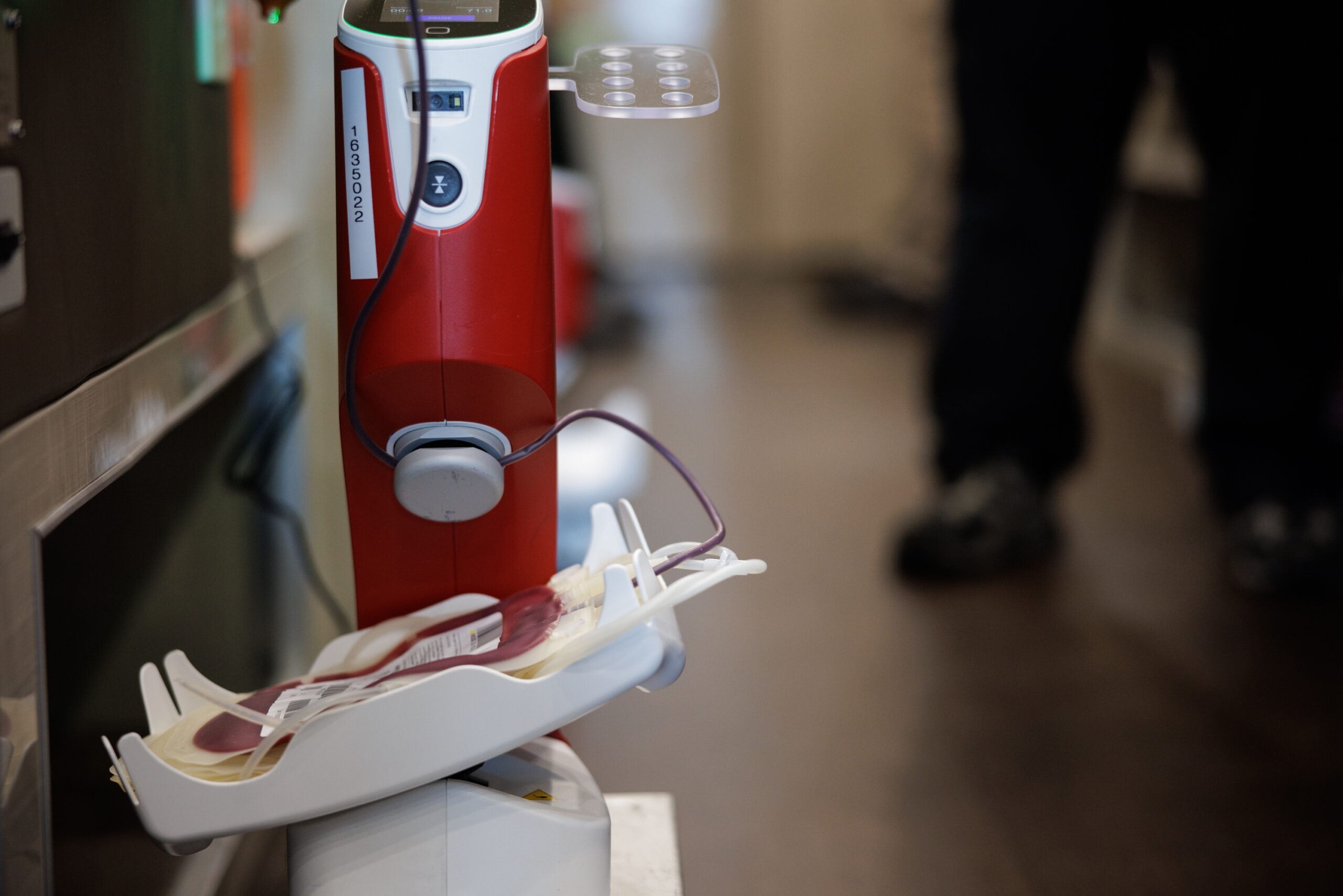 Hospital credits EMS blood transfusion for saving life